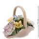 Керамическая статуэтка Цветочная корзина Pavone CMS-33/25