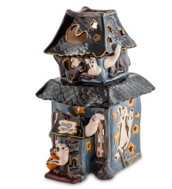 Подсвечник из фарфора Призрачная обитель