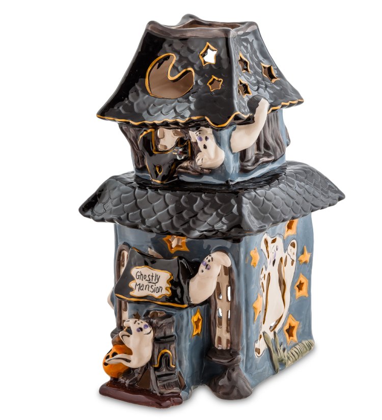 Подсвечник из фарфора Призрачная обитель Pavone BS-525