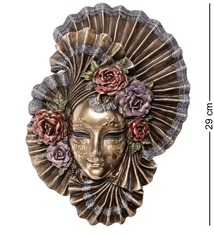 Венецианская маска Пионы Veronese WS-335