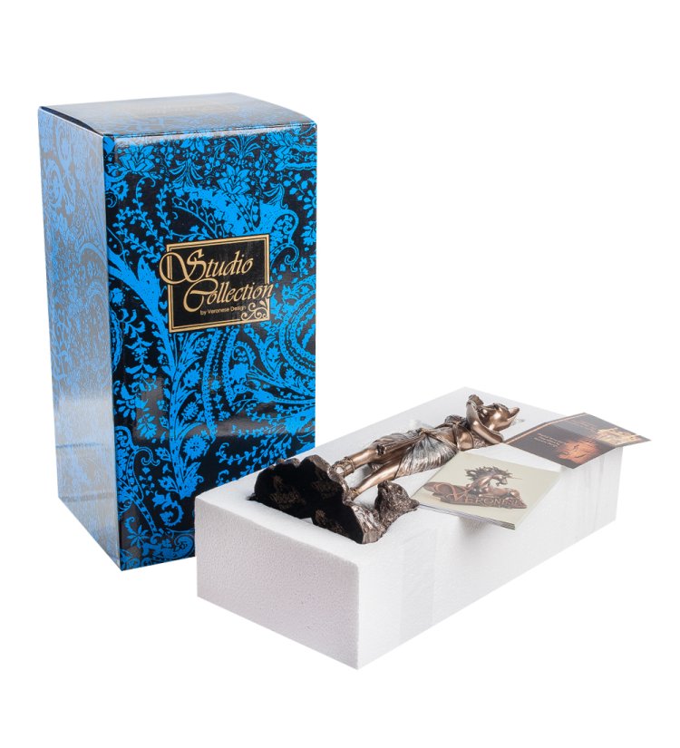 Статуэтка Баст - богиня любви, красоты и домашнего очага Veronese WS-569, упаковочный вид