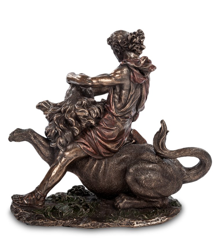 Композиция Самсон побеждает льва Veronese WS-160, оборотная сторона