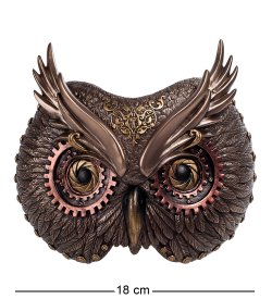 Панно в стиле Стимпанк Сова