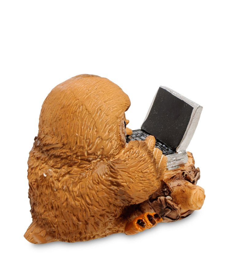 Фигурка Сова с ноутбуком The Comical World of Stratford RV-871, оборотная сторона