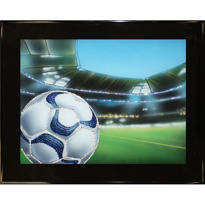 Картина Гол престижа c кристаллами Swarovski