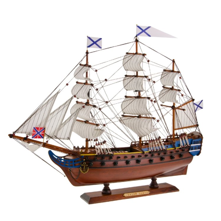 Модель корабля линкор Святой Павел