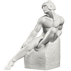 Фарфоровая статуэтка Рыбы (мужчина)