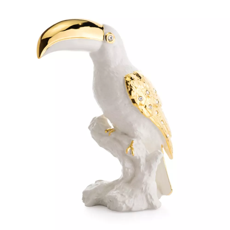 Статуэтка Тукан со Swarovski коллекция Giardino Migliore De Luxe 29697