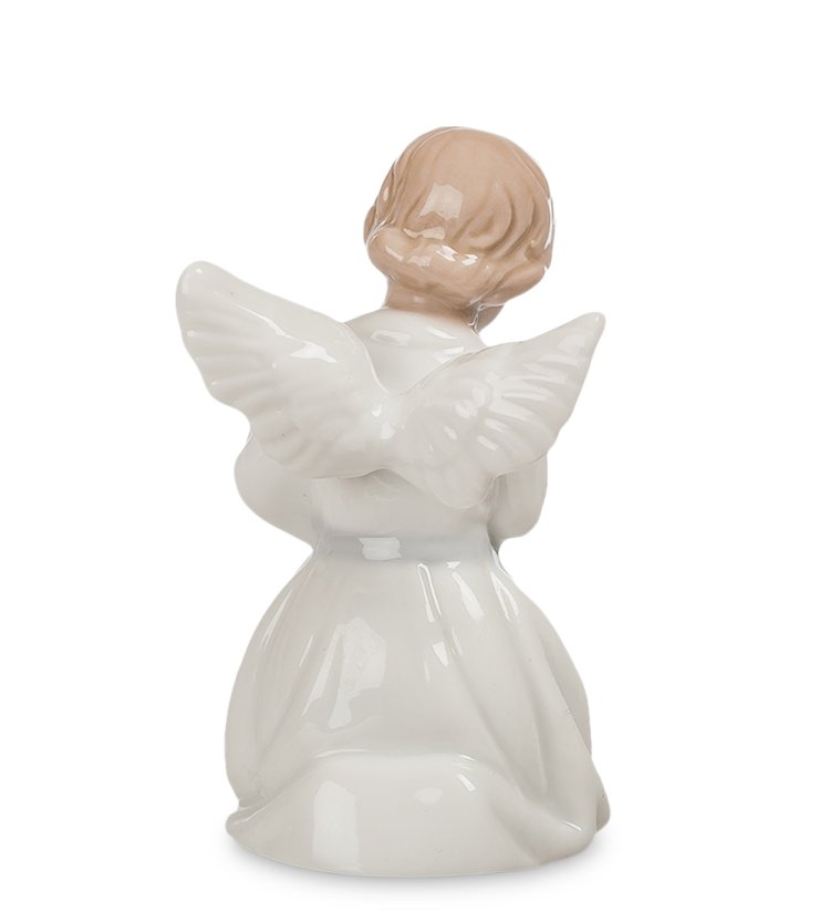 Статуэтка из фарфора Молящийся Ангелочек Pavone JP-20/10, фотография со спины