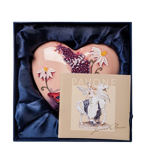 Шкатулка из фарфора Гармония Pavone JP-115/10, упаковочный вид