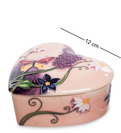 Шкатулка из фарфора Гармония
