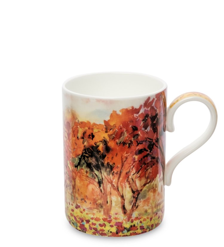 Кружка из фарфора Осенние Мотивы Pavone JK-301