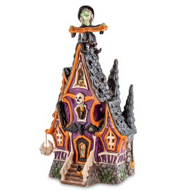 Подсвечник из фарфора Ведьмин замок