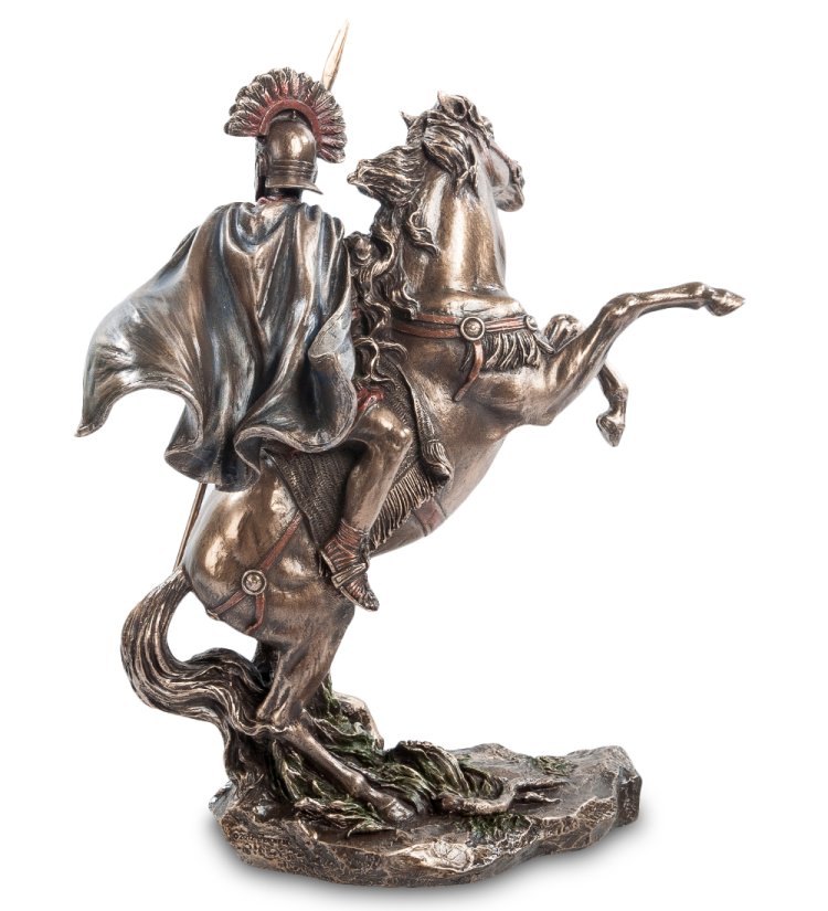 Статуэтка Александр Македонский в бою Veronese WS-478/ 1, оборотная сторона