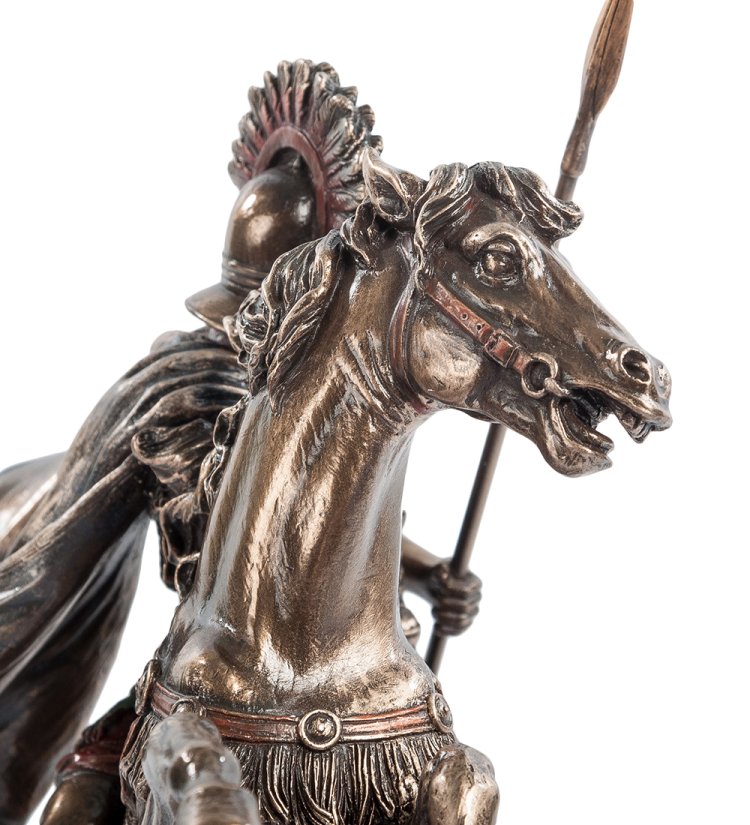 Статуэтка Александр Македонский в бою Veronese WS-478/ 1, увеличенный вид коня