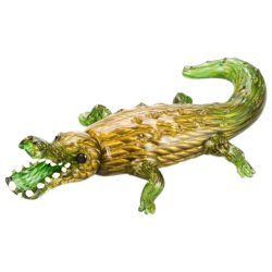 Статуэтка Крокодила из муранского стекла