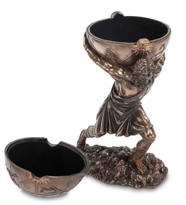 Статуэтка-шкатулка Атлас Veronese WS-157, разборный вид