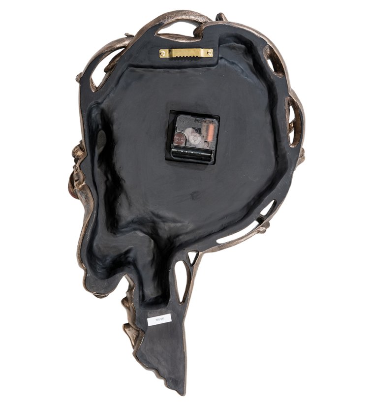 Панно-часы Девушка и лилии Veronese WS-941, оборотная сторона