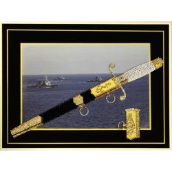 Картина Кортик c кристаллами Swarovski