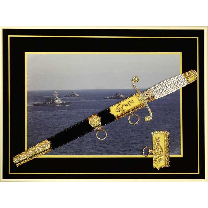Картина Кортик c кристаллами Swarovski