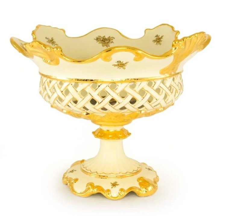 Ваза-чаша настольная коллекция Барокко Migliore De Luxe 26373