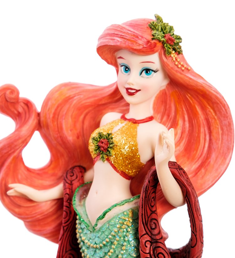 Статуэтка Ариэль и Флаундер - С Рождеством! Disney Showcase, портретный вид