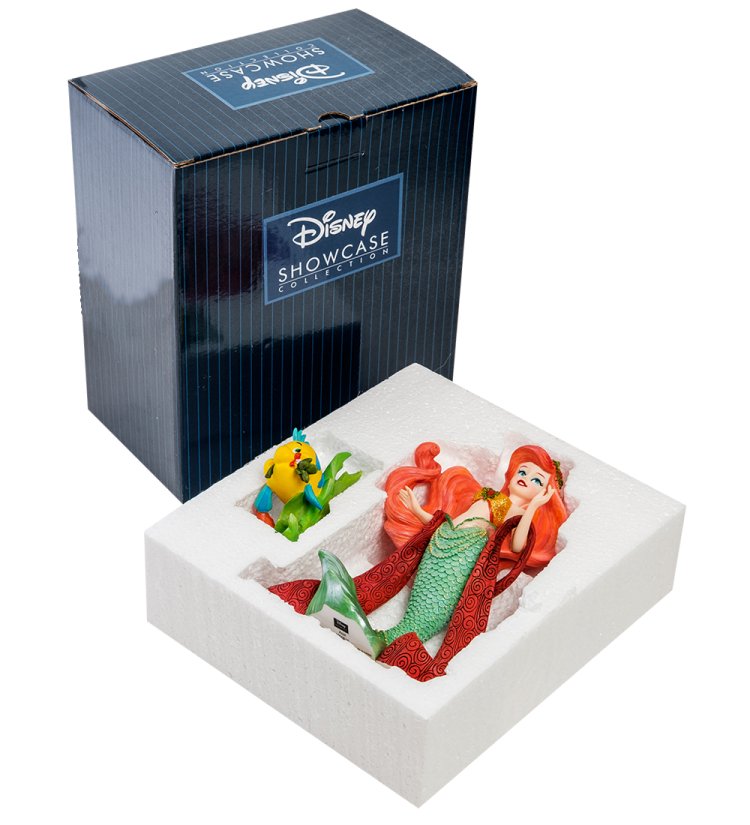 Статуэтка Ариэль и Флаундер - С Рождеством! Disney Showcase, упаковочный вид