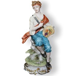 Статуэтка из фарфора Деревенский мальчик