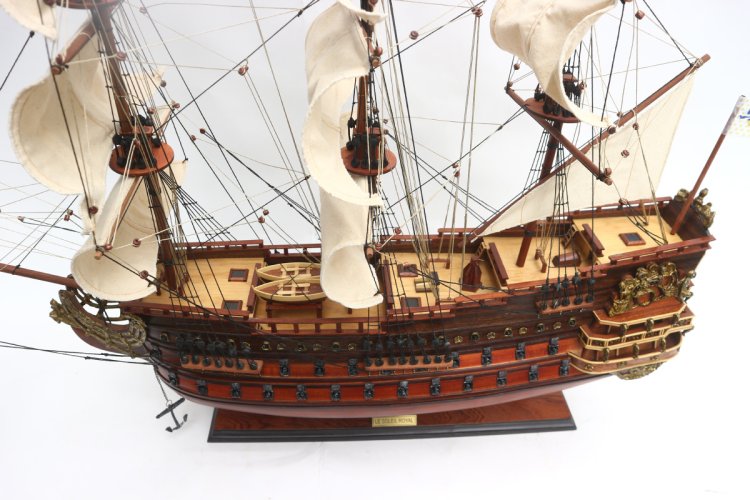 Модель парусного корабля Soleil Royal, Франция, 90 см TS-0011-80-W​​, фотография 3