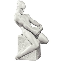 Фарфоровая статуэтка Водолей (мужчина)