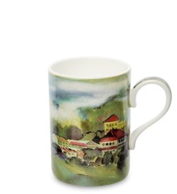 Кружка из фарфора Дома на Берегу