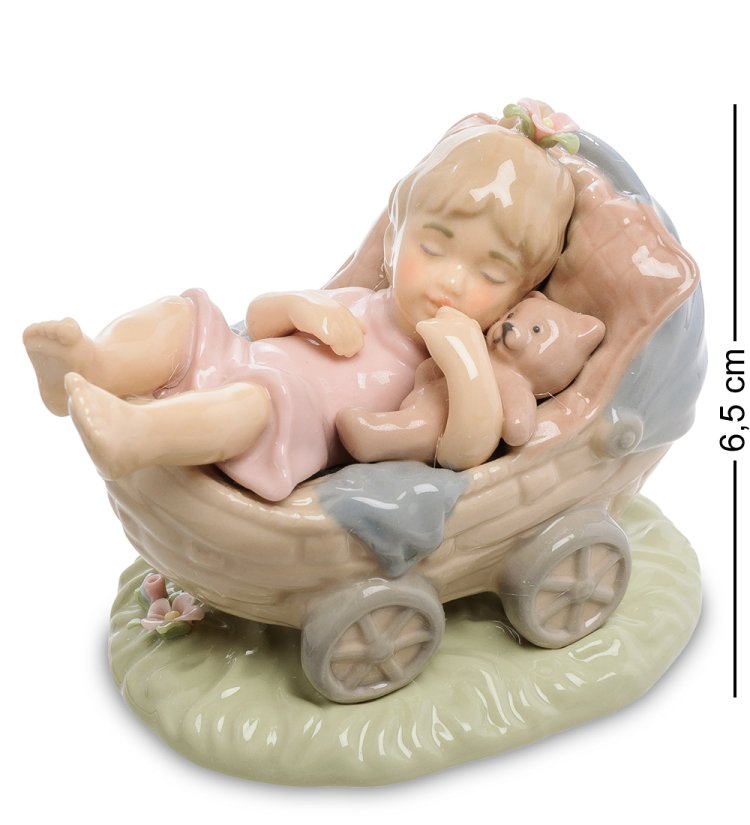 Статуэтка из керамики Девочка Не хочу быть взрослой Pavone CMS-12/40