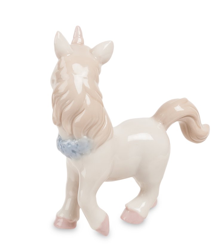 Фарфоровая фигурка Единорог Pavone JP-31/ 8, фотография со спины