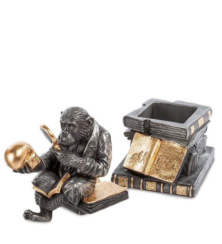 Шкатулка Обезьяна с золотым черепом - Гуго Рейнгольд Veronese WS-100, разборный вид