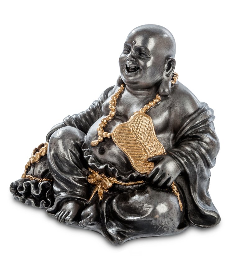 Статуэтка Хотэй с украшениями Veronese WS-643, вид профиль