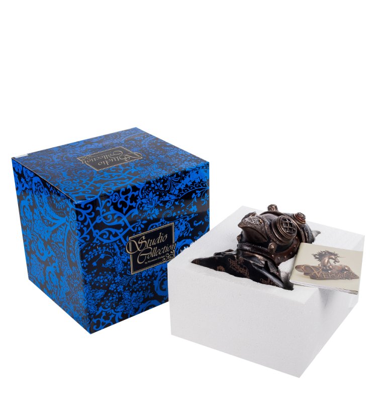 Статуэтка-шкатулка в стиле Стимпанк Veronese WS-292, упаковочный вид