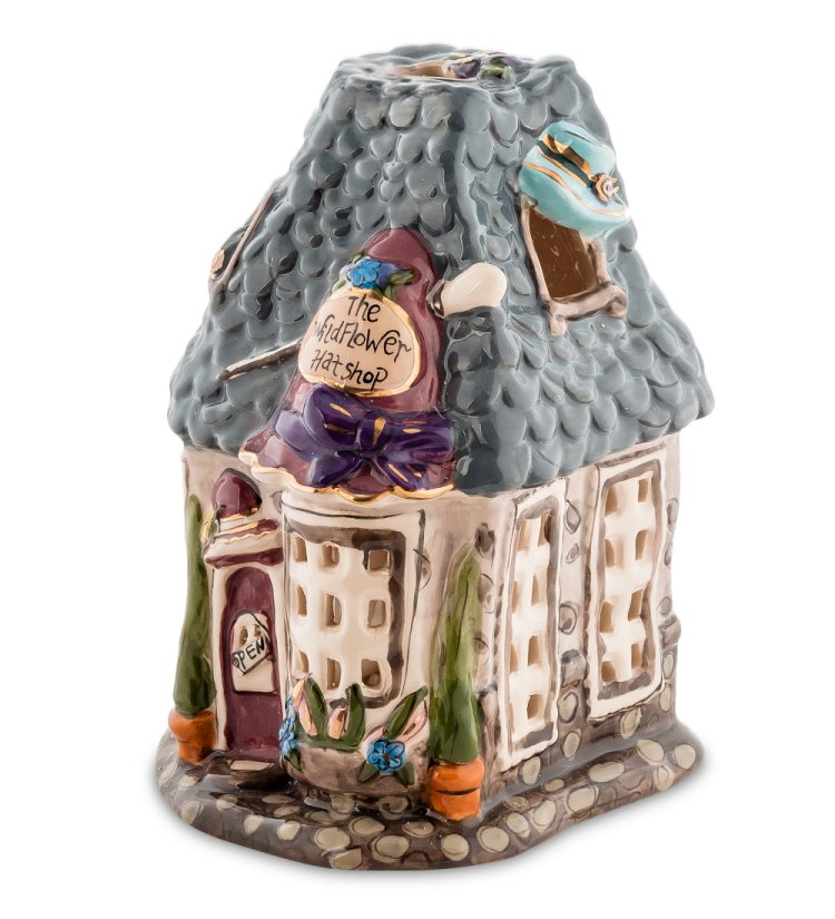 Подсвечник Домик Дикие цветы Blue Sky BS-162