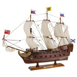 Модель корабля линкор Полтава