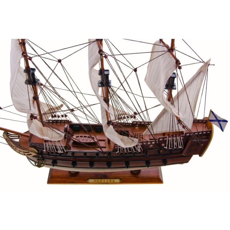 Модель корабля линкор Полтава