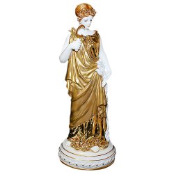 Статуэтка из фарфора Девушка - Золотая Осень