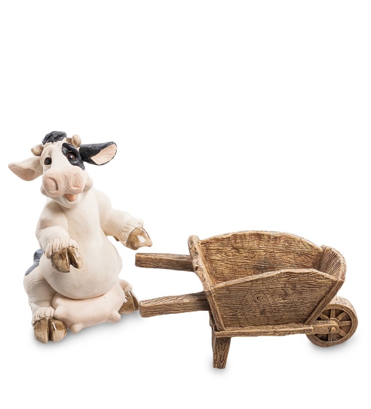 Кашпо Садовник Бурёна Sealmark GG-4731-MD, вид профиль