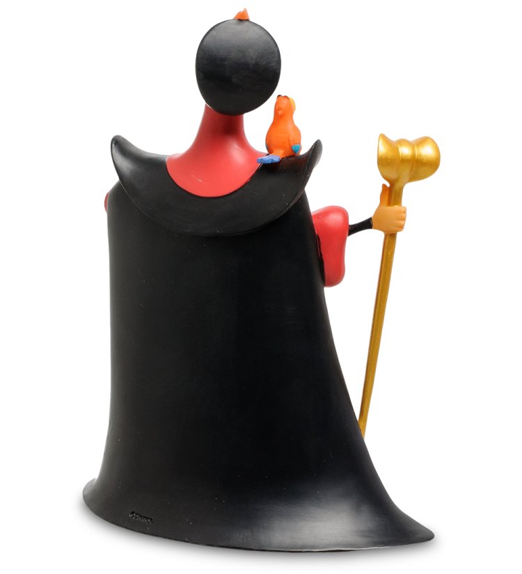 Статуэтка Джафар с попугаем - Могущественный злодей Disney Showcase, оборотная сторона