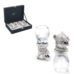 Водочный набор из 6-ти рюмок Медведь