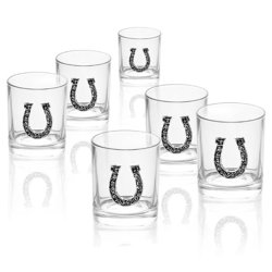 Набор стопок для водки на 6 персон Подкова удачи