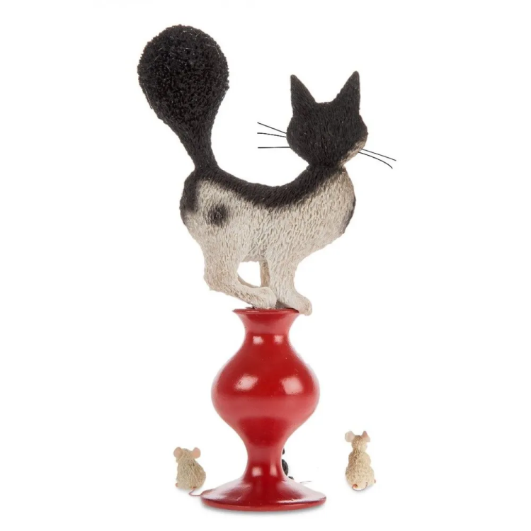 Статуэтка Кот с мышами - План побега Parastone DUB 51, оборотная сторона