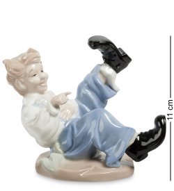 Статуэтка из фарфора Танцующий клоун