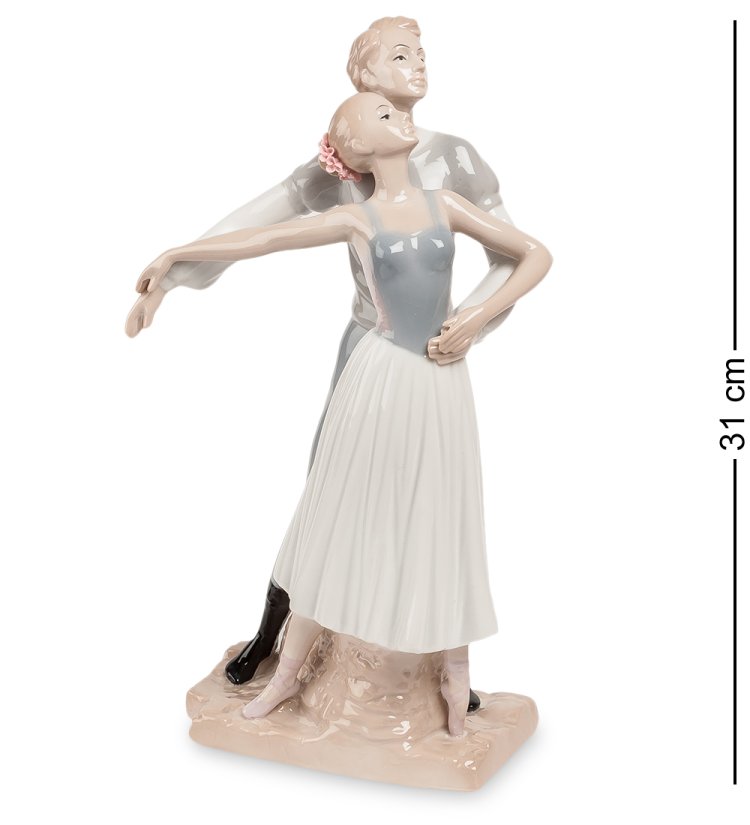 Статуэтка из фарфора Балетный дуэт Pavone JP-27/30