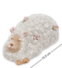 Фигурка из керамики Лежащая Овечка