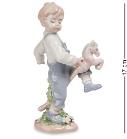 Статуэтка из фарфора Юный всадник