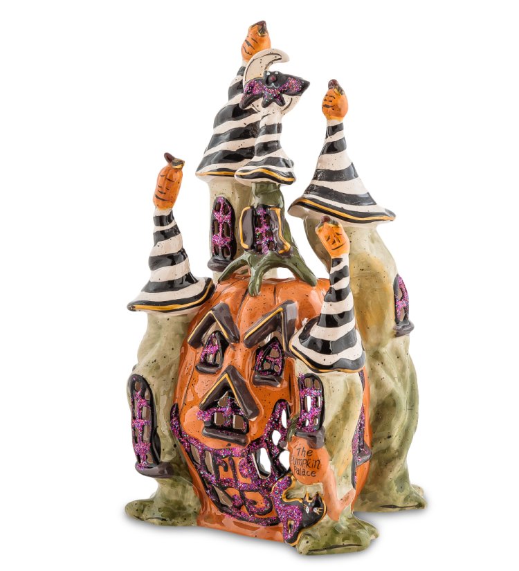 Подсвечник из фарфора Дворец из тыквы Pavone BS-530